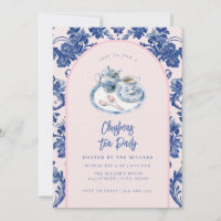 Pink & Blue Christmas Tea Party