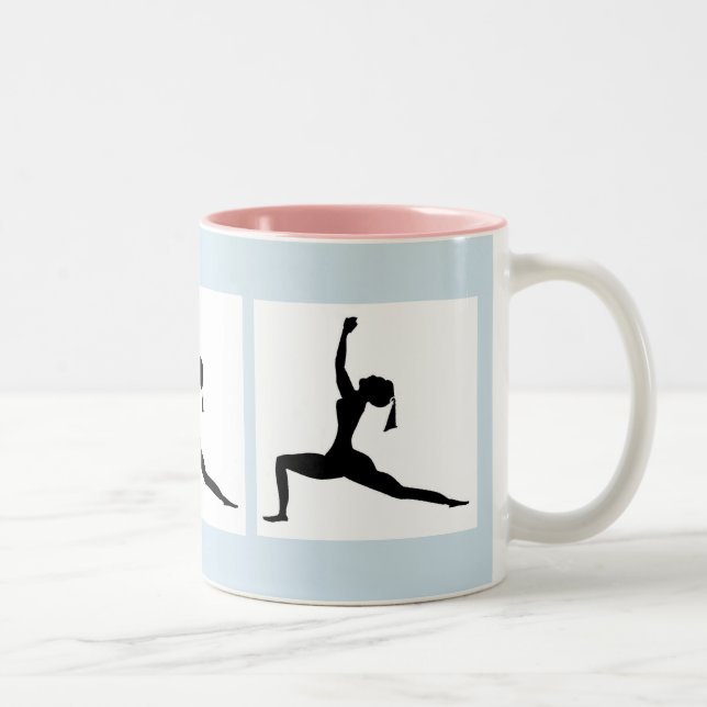 Pink Blue Coffee Cup (Right)