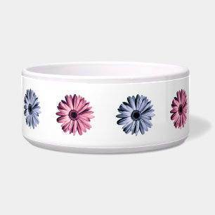Pink & Blue Daisy Pattern