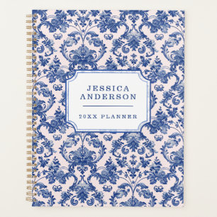 Pink & Blue Grandmillennial  Planner