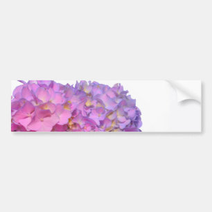 Pink & Blue Hydrangeas Bumper Sticker