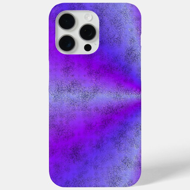 Pink Blue Rainbow in Elephant Skin Leather Optik Case-Mate iPhone Case (Back)