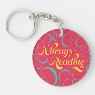 Pink Blue Yellow Swirls Toujours Lecture Livre