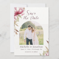Pink Blush Floral Photograph Bible Verse Wedding