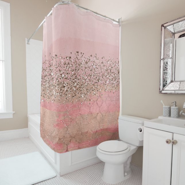 Pink Blush Glitter Moroccan Indian Princess Glam (In Situ)