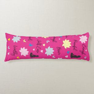 Pink Body Cushion   Aesthetic Sell-Love Pillow