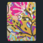 Pink Boho Floral I iPad Pro Cover<br><div class="desc">Pink Boho Floral I by Karen Fields</div>