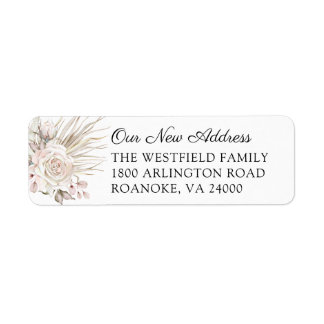 Pink Boho Roses Nouvelle adresse