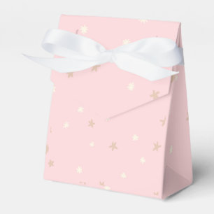 Pink Boho Twinkle Little Star Baby Shower Favor Box