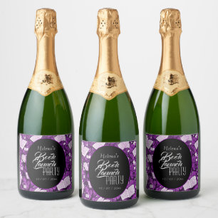 Pink Book Launch Party Sparkling Wine Label