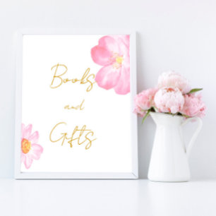 Pink Books and Gifts Poster