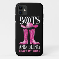 Pink Boots and Bling That's My Thing