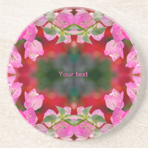 Pink Bougainvillea flower Coaster