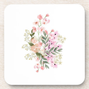Pink Bouquet Coaster