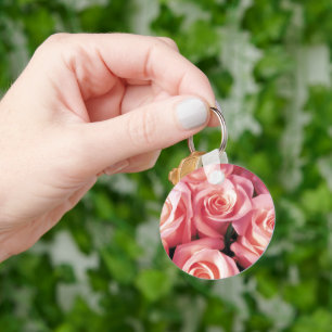 Pink Bouquet Keychain