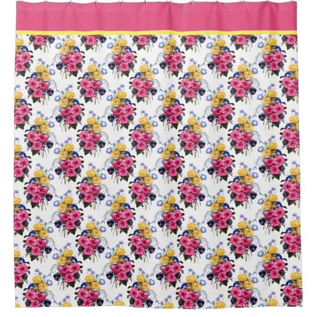 Pink Bouquet Pattern Vintage Country  (Front)