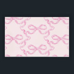 Pink Bow Acrylic Tray<br><div class="desc">Cute tray with painted bow detailing! 
Check us out on Etsy! https://www.etsy.com/shop/PineHillDesignCo</div>
