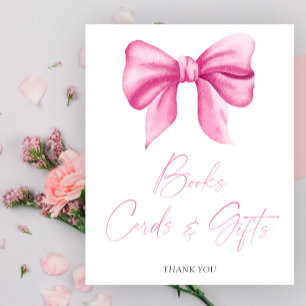 PINK BOW BOOKS CARDS AND GIFTS Poster