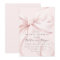 Pink Bow Elegant Bridal Shower