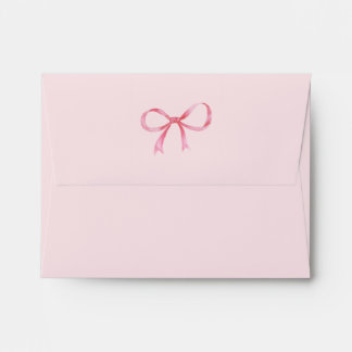 Pink Bow Envelope