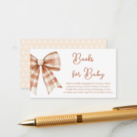 Pink Bow Girl Baby Shower Books For Baby