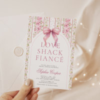 Pink Bow Love Shack Fiance Bridal Shower