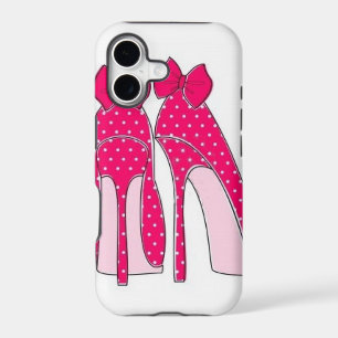 Pink Bow Stiletto Heels iPhone 5/5s Case