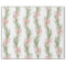 Pink Bow Winter Green Wrapping Paper
