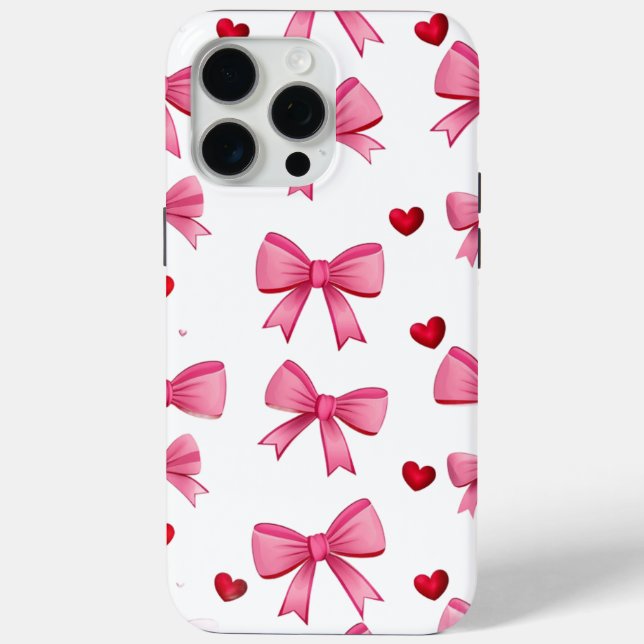 Pink Bows Case-Mate iPhone Case (Back)