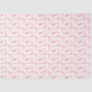 Pink Bows & Dots Tissue Paper