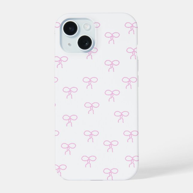 Pink Bows Phone Case (Back)