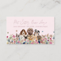 Pink Breed Dog Grooming Petsitter
