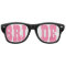 Pink BRIDE Swag Party Glasses