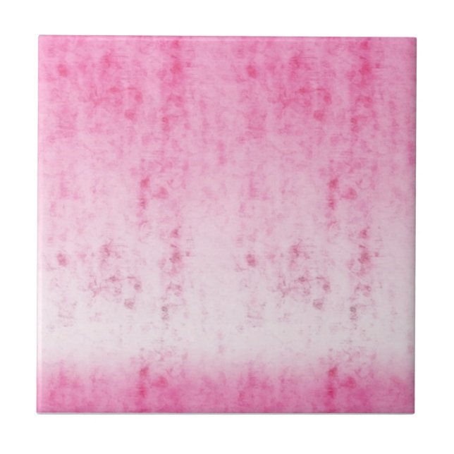 Pink Brushed Faux Tile (Front)