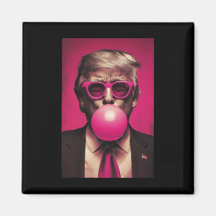 Pink Bubblegum Graphic  Magnet