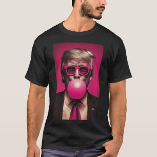 Pink Bubblegum Graphic  T-Shirt