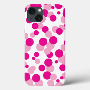Pink Bubbles Confetti iPad Case
