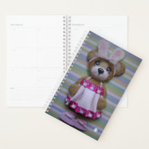 Pink Bunny Ears Tear Bear
