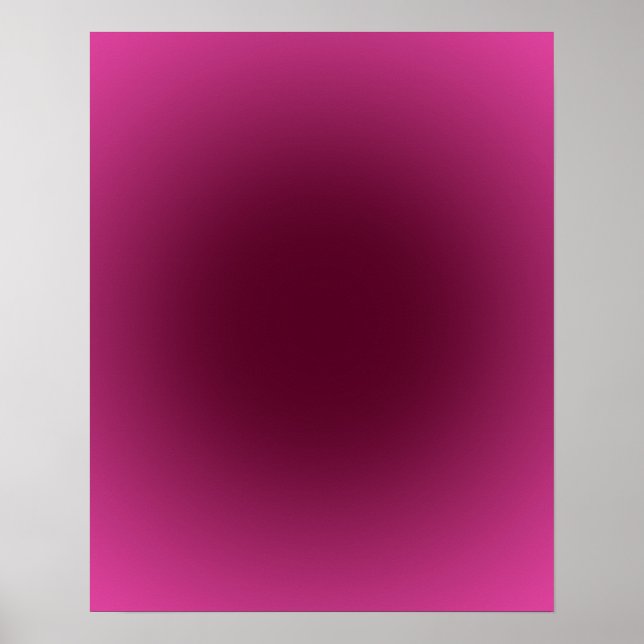 Pink Burgundy Aura Gradient 16x20 Poster (Front)