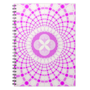 Pink Burst Fractal Notebook