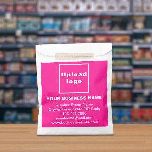 Pink Business Brand   Paper Bags