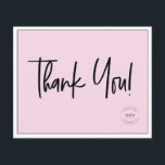 Pink Business Logo Social Website Code Thank You  Flyer<br><div class="desc">Express your gratitude to your valued customers with the Pink Budget Business Logo Social Website Code Thank You Flyer. This cost-effective flyer option enables you to extend your thanks to a larger audience, ensuring that more people feel appreciated for their support. Customization is key to making this flyer truly personalized...</div>
