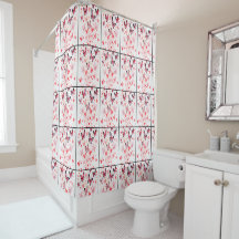 Pink Butterflies and Hearts Romantic