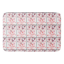 Pink Butterflies and Hearts Romantic