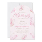 Pink Butterflies Baby Shower 