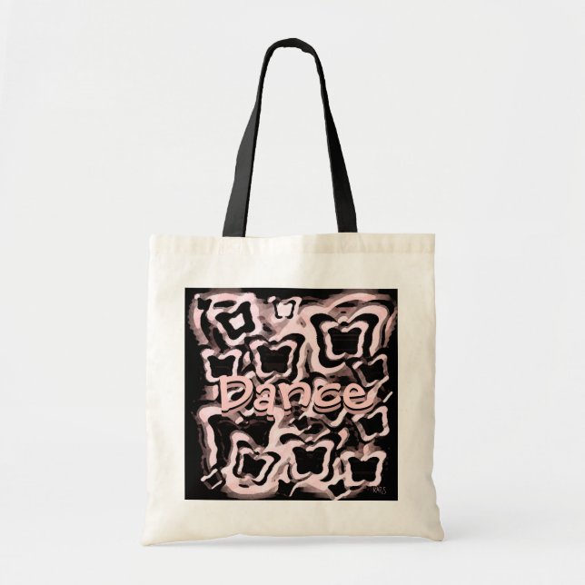 Pink Butterflies PB Dance Bag (Front)