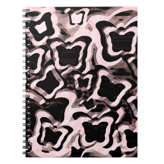 Pink Butterflies PB Notebook (Front)