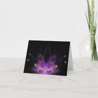 Pink Butterfly Angel III Greeting and Note Card