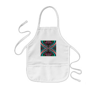 Pink Butterfly Apron