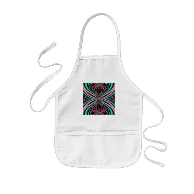 Pink Butterfly Apron (Front)